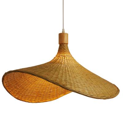 Wabi-Sabi rattan weaving pendant light factory, SOURICNG AGENT in China-P3006
